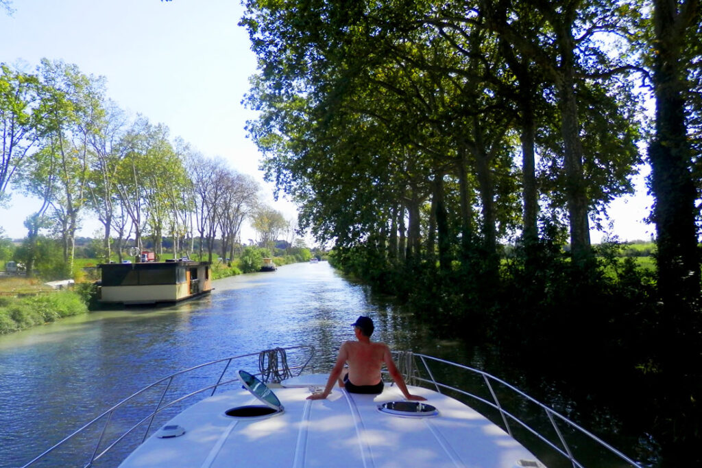 Entspannung am Canal du Midi